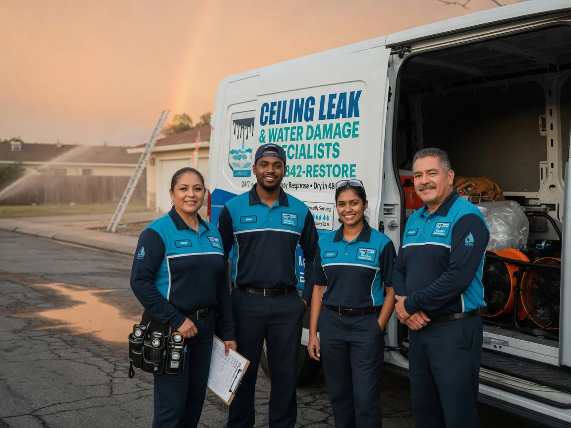 Ceiling Leak Cleanup company in Marysville, CA