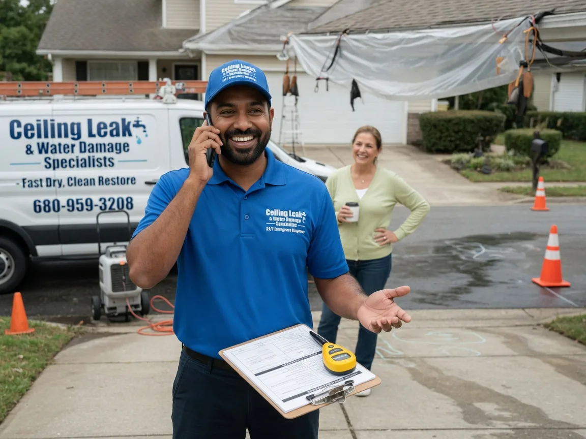 Ceiling Leak Cleanup Marysville, CA FAQs